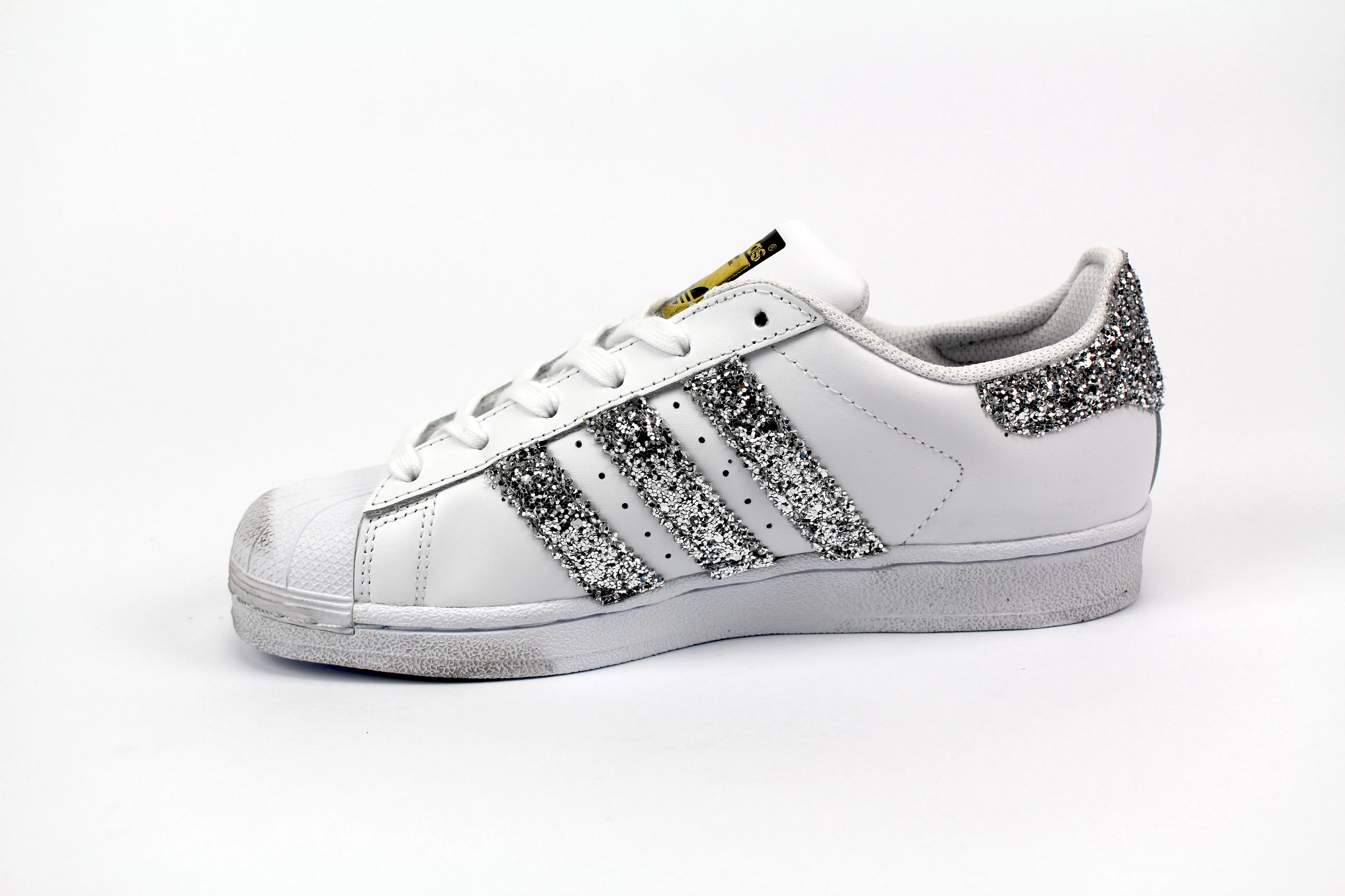 Adidas Superstar Silver Glitter