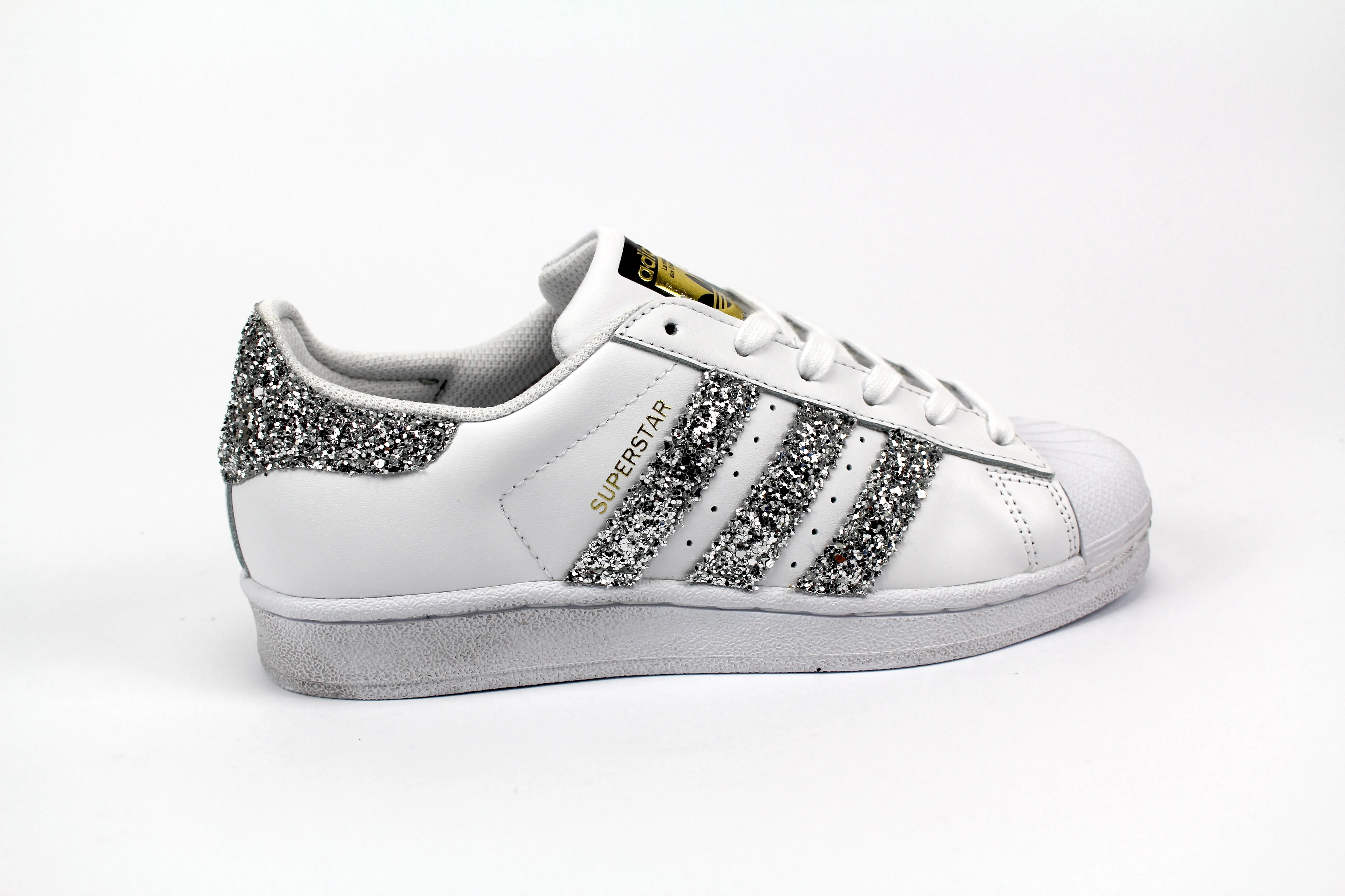 Adidas Superstar Silver Glitter