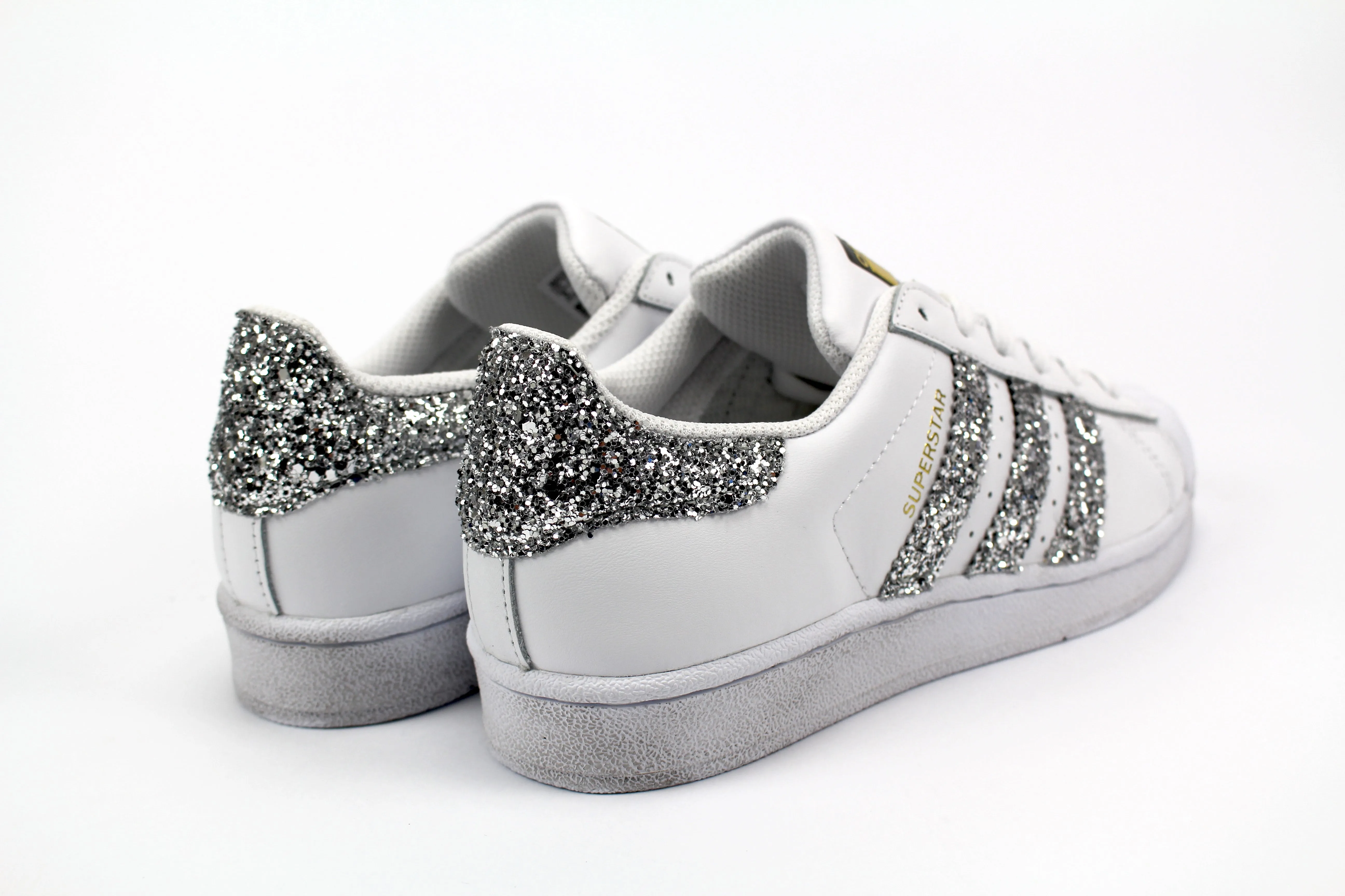 Adidas Superstar Silver Glitter