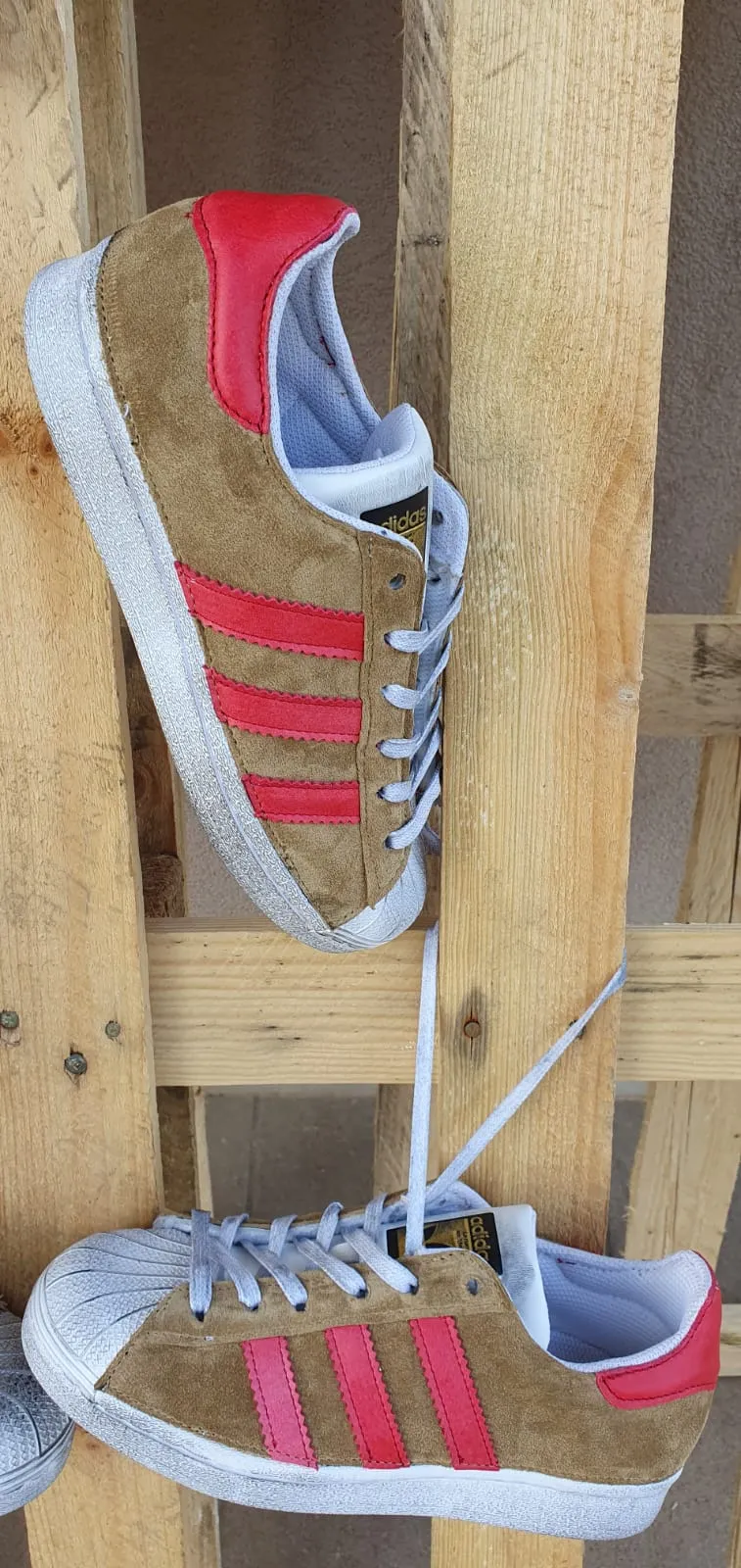 Adidas Superstar Total Camoscio