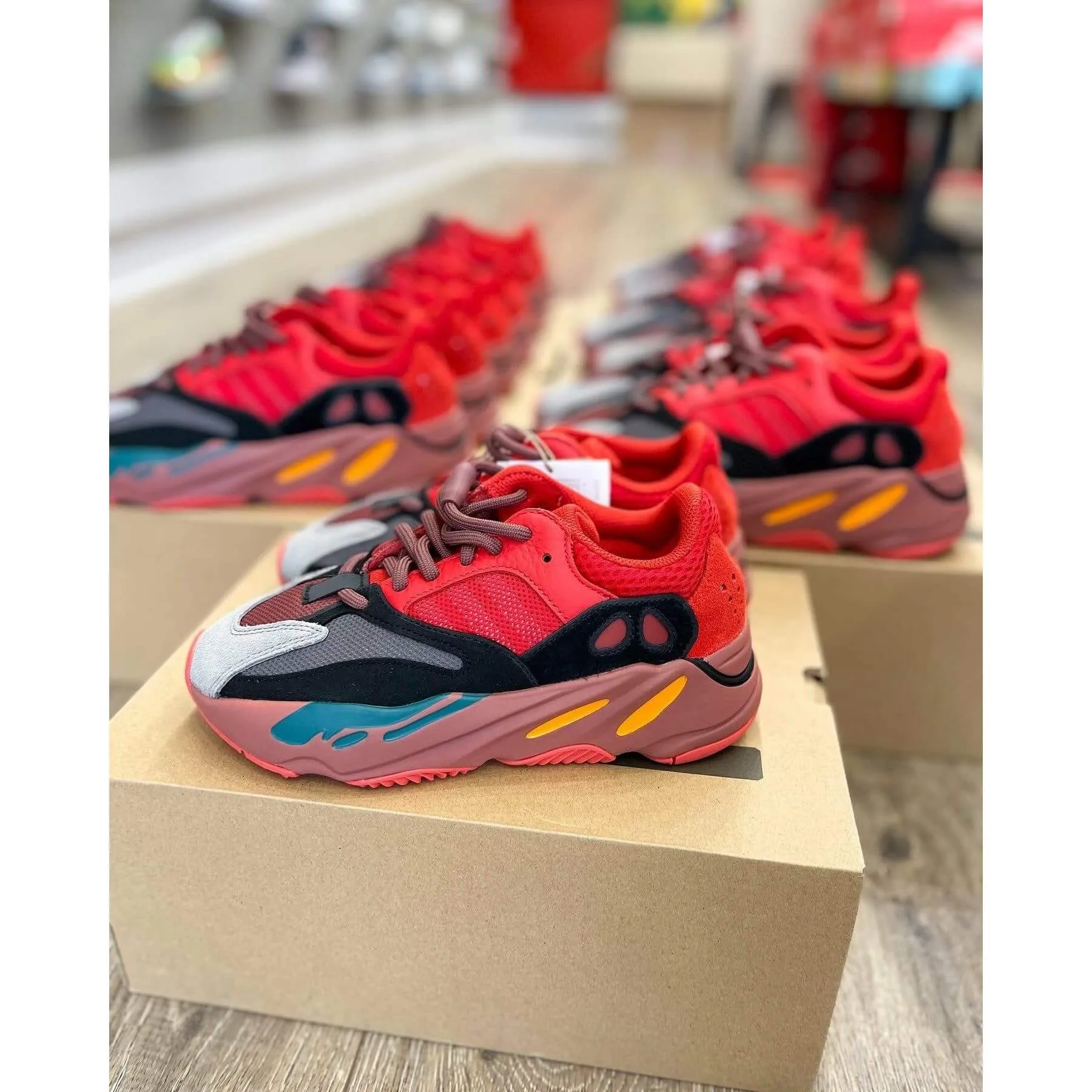 adidas Yeezy Boost 700 Hi-Res Red