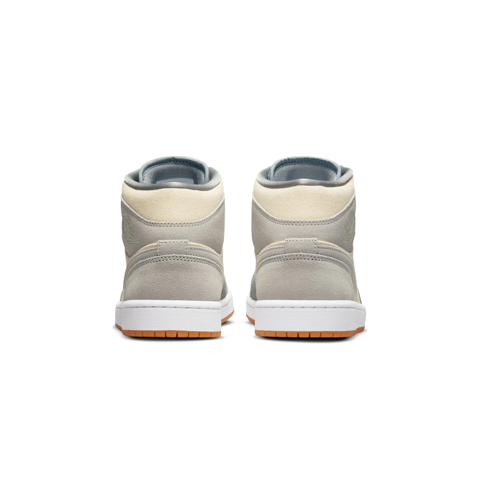 Air Jordan Mens 1 Mid SE Shoes 'Coconut Milk/Particle Grey'