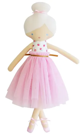 Amelie Ballet Doll 52cm Pink Roses