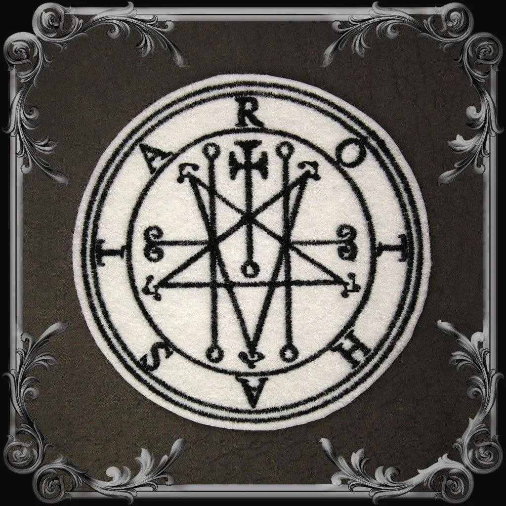 Astaroth Seal Patch - White