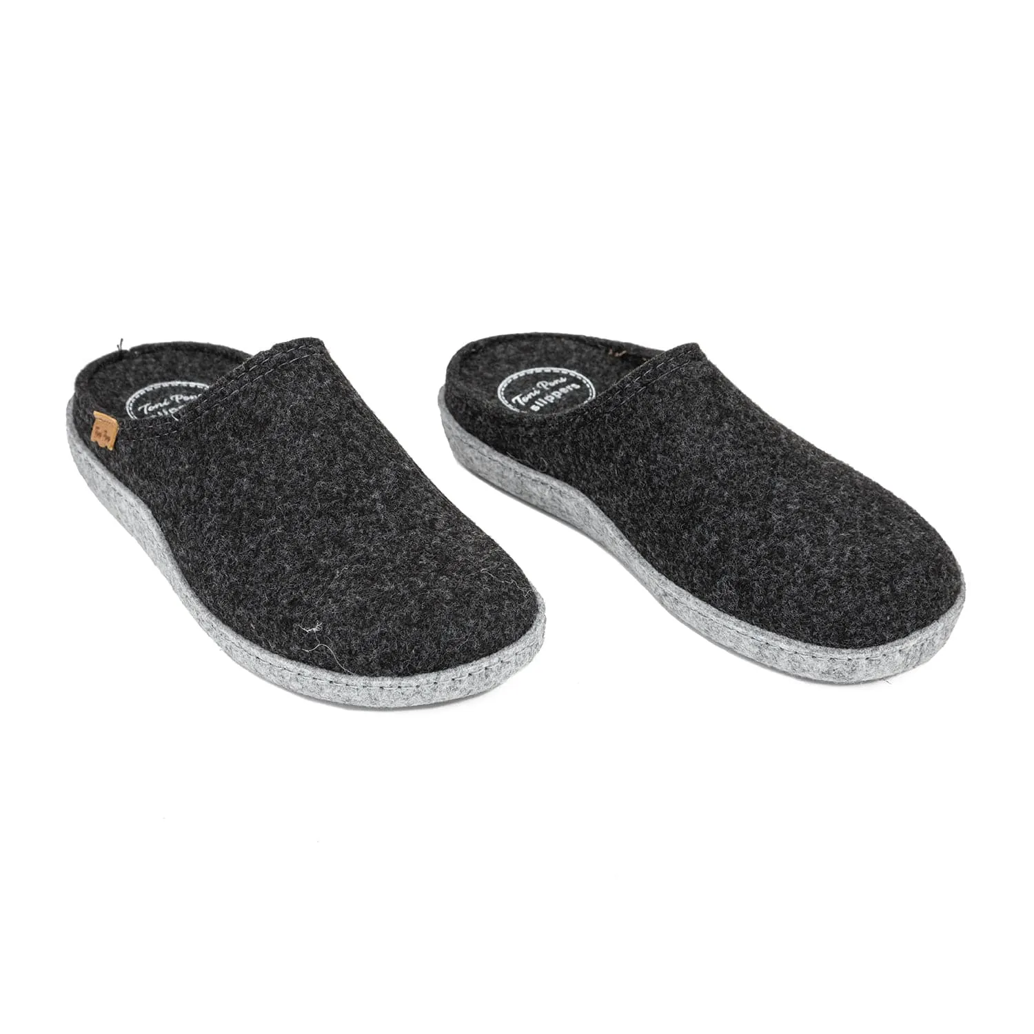 Basic Recycled Felt Slippers for Women - Medi-FR