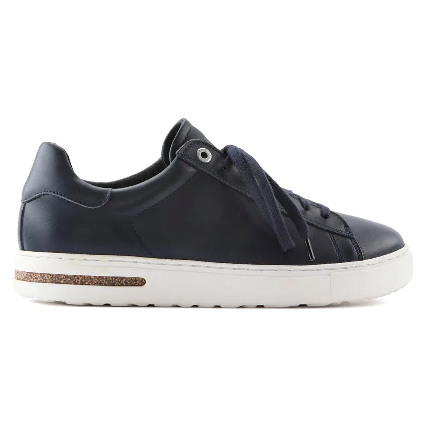 Bend Leather Panel Sneaker in Midnight