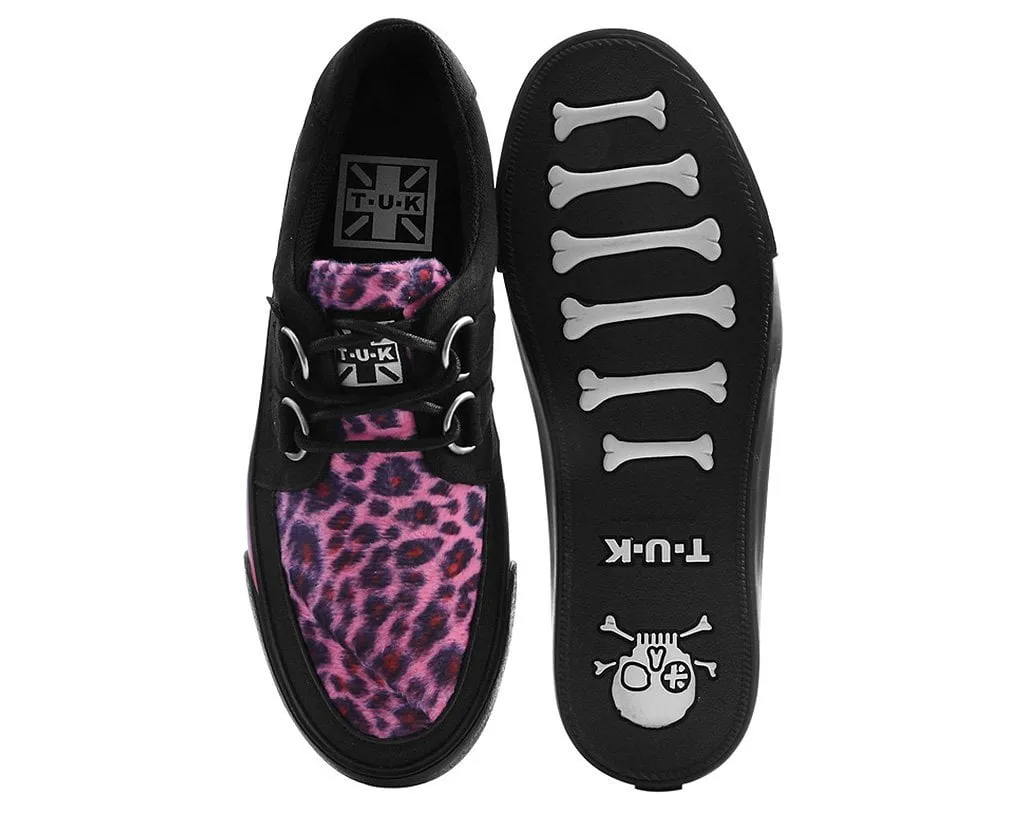 Black & Pink Leopard Sneaker