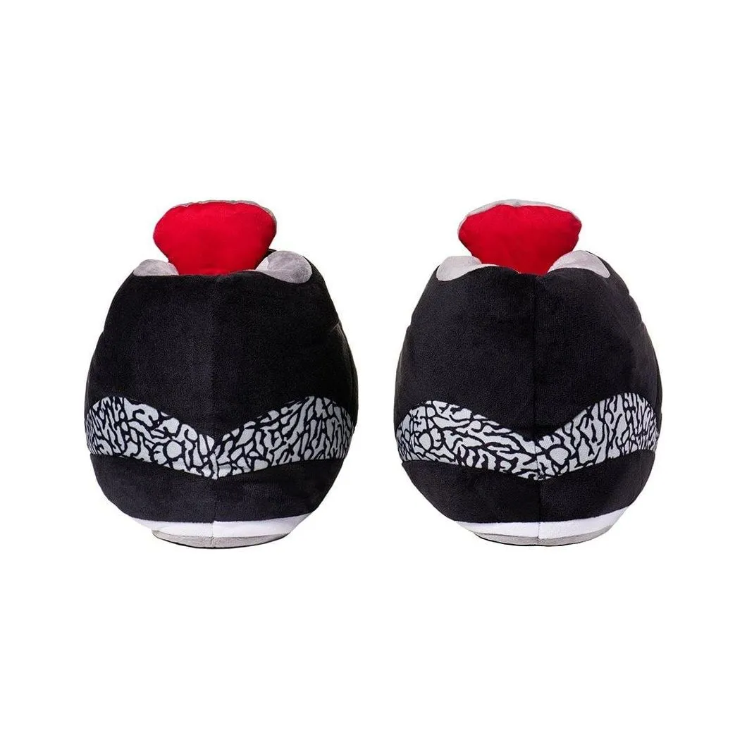 Black/Gray BC3 Sneaker Slippers