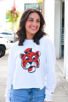 Champion Boyfriend Crop L/S Vault Tiger