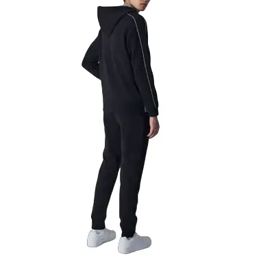 Champion men's cotton tracksuit 219395 CCOM/NBK grey-black