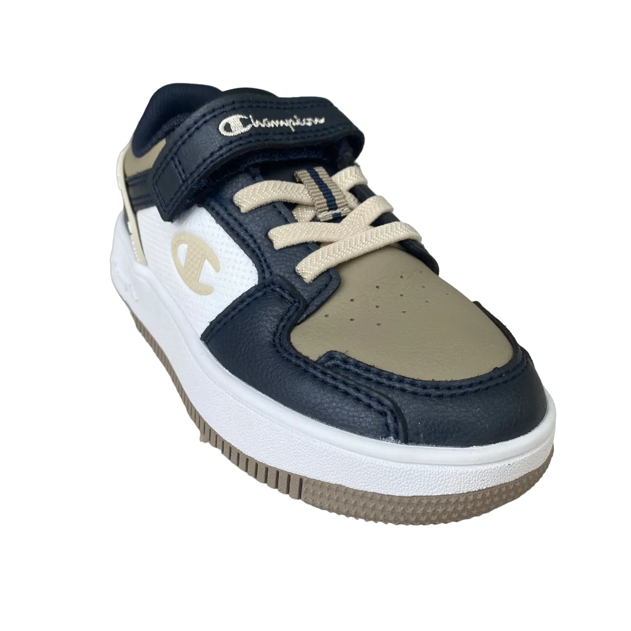 Champion Rebound 2.0 Low children's sneakers shoe S32414 BS502 blue-white-beige