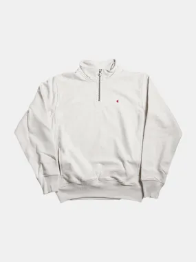 Champion Reverse Weave Qtr Zip - Oatmeal Heather