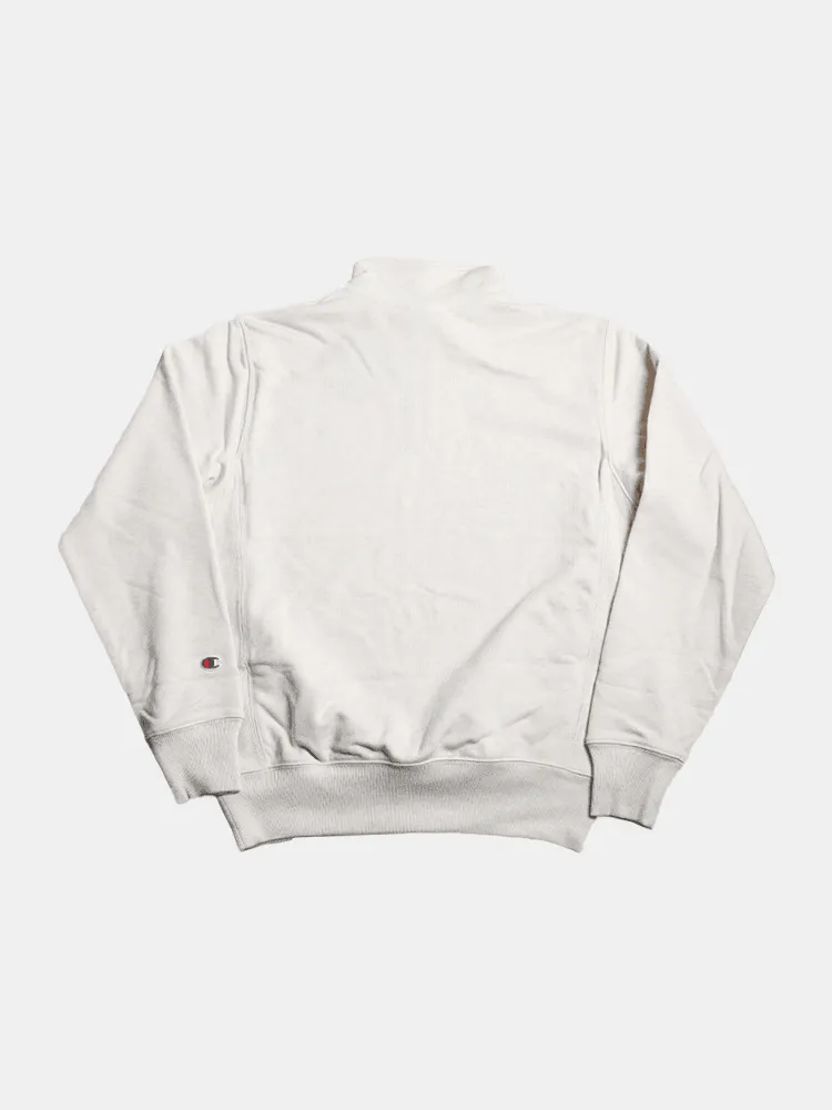 Champion Reverse Weave Qtr Zip - Oatmeal Heather