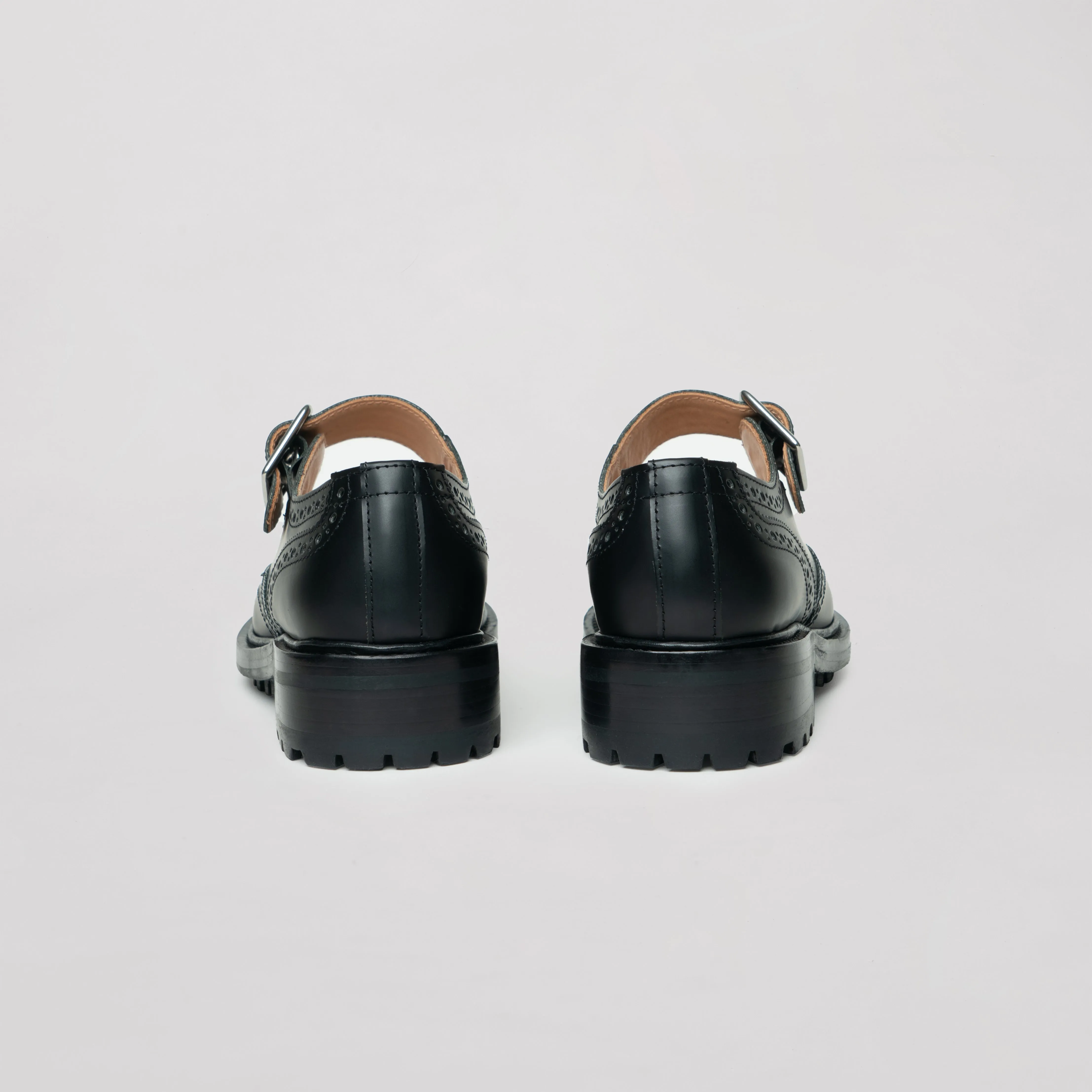 Craved Mary Janes (black / commando sole)