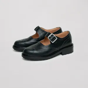 Craved Mary Janes (black / commando sole)