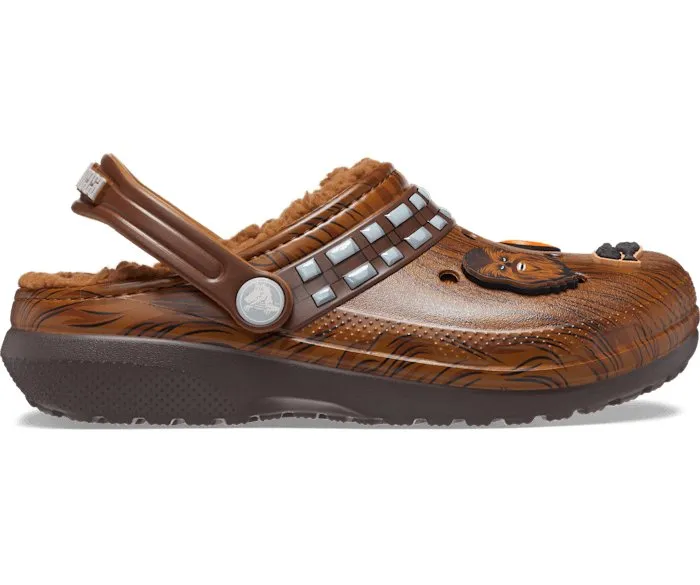 Crocs Kids Star Wars Chewbacca Classic Lined Clog - Espresso