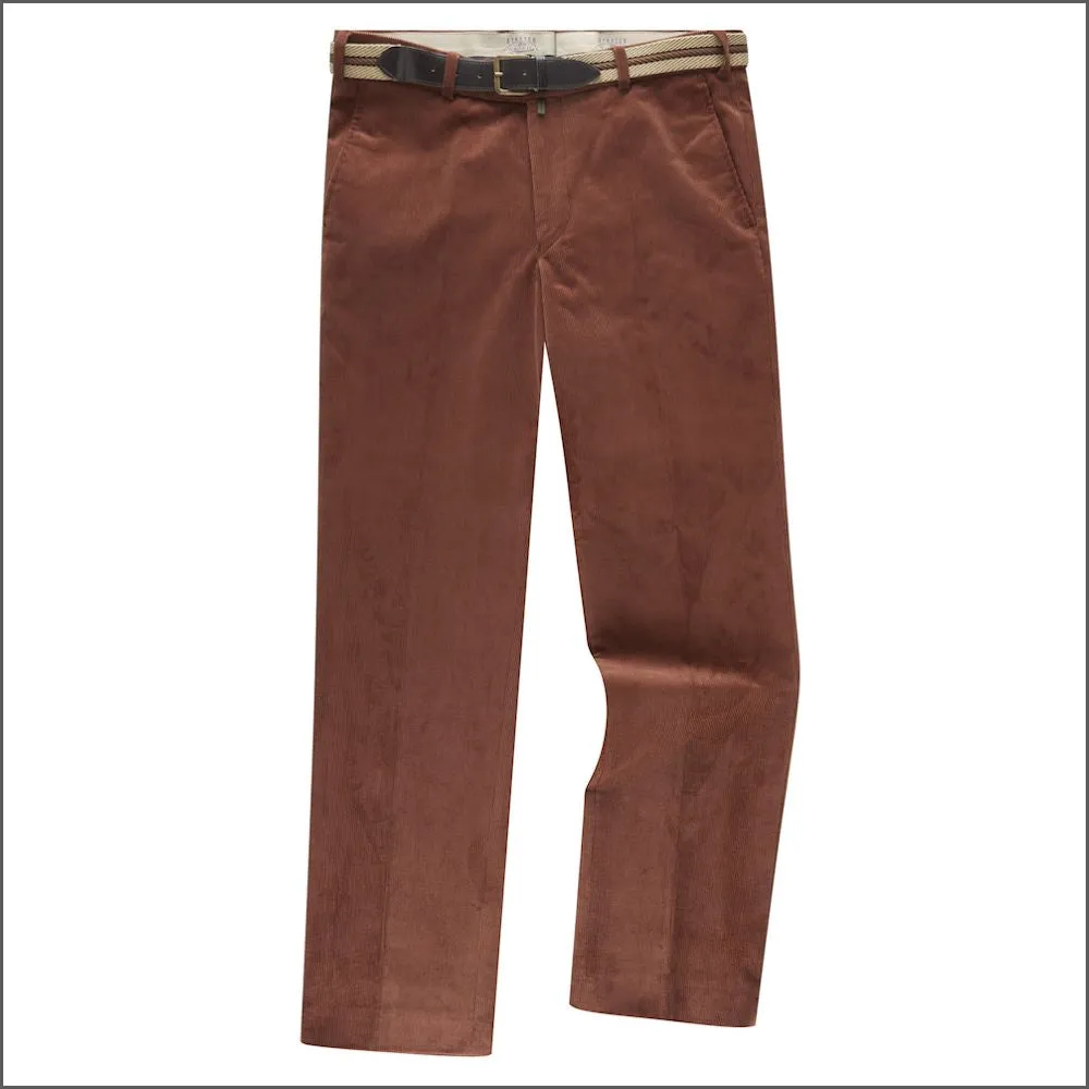 Dg's Prestige Orange San Remo Needle Cord trouser-