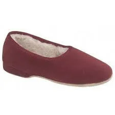 Ellen Ruby Suede Sheepskin lined Slippers