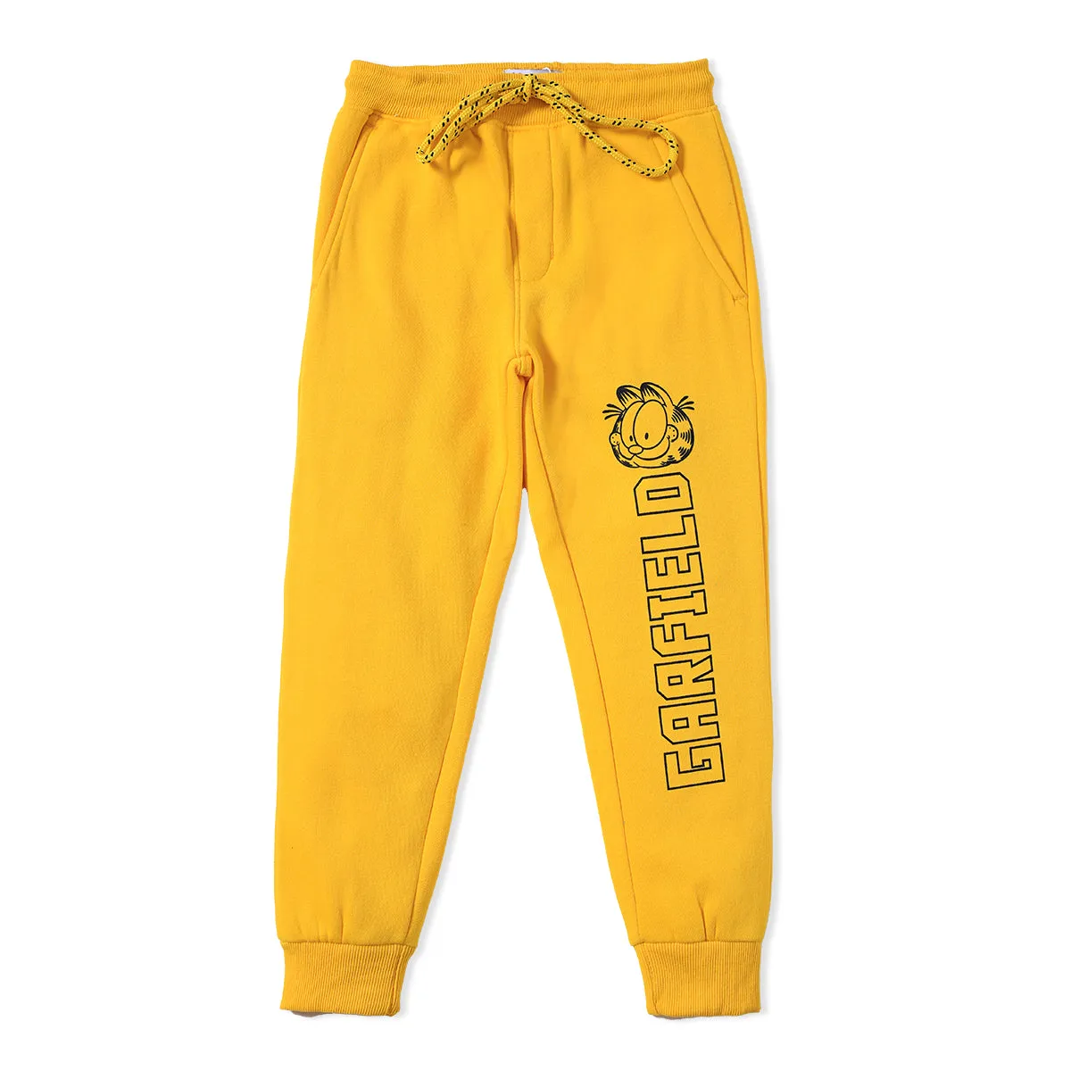 Garfield Yellow Fleece Trouser