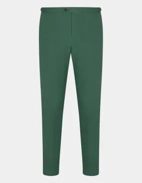 Green Seersucker Trousers