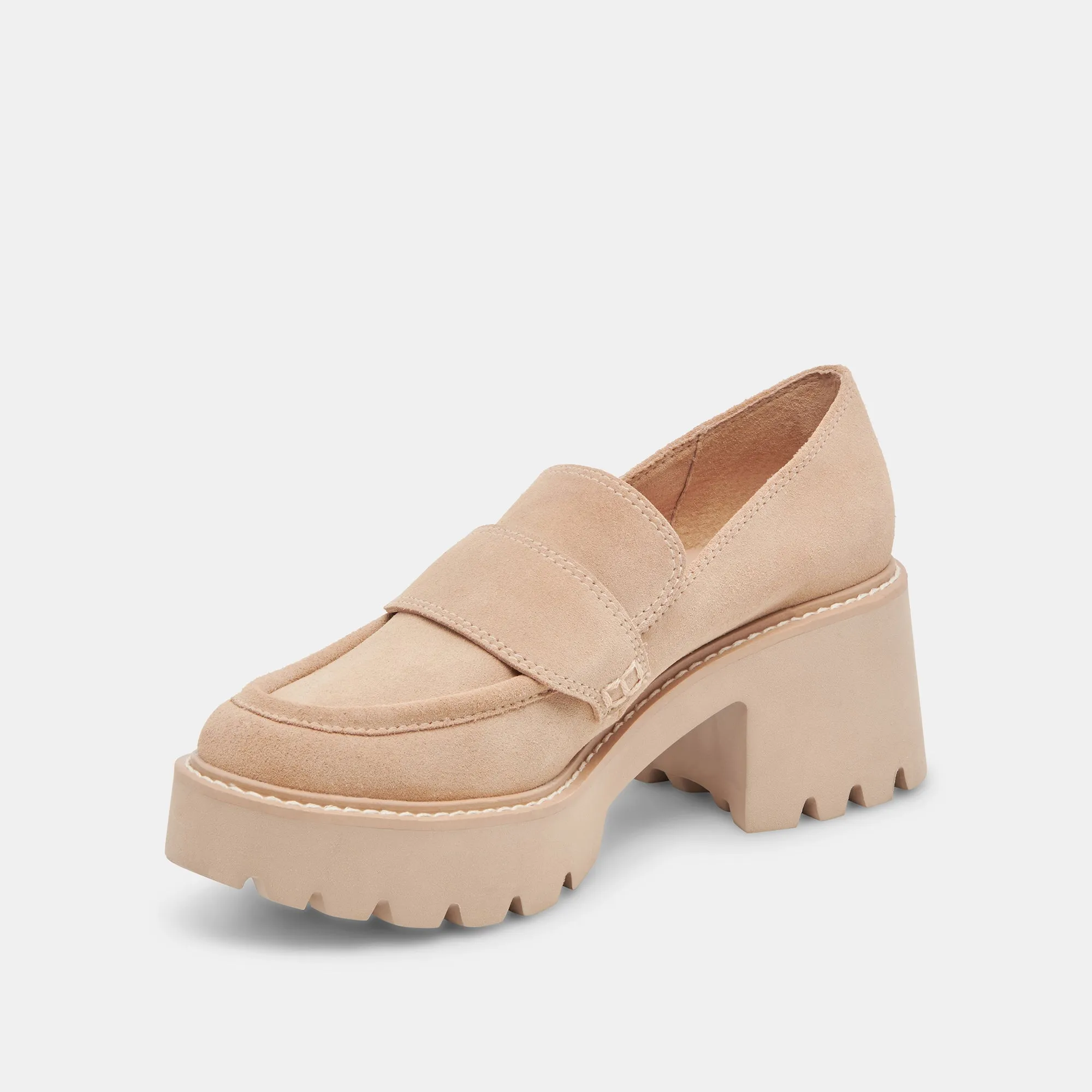 HALONA LOAFERS DUNE SUEDE