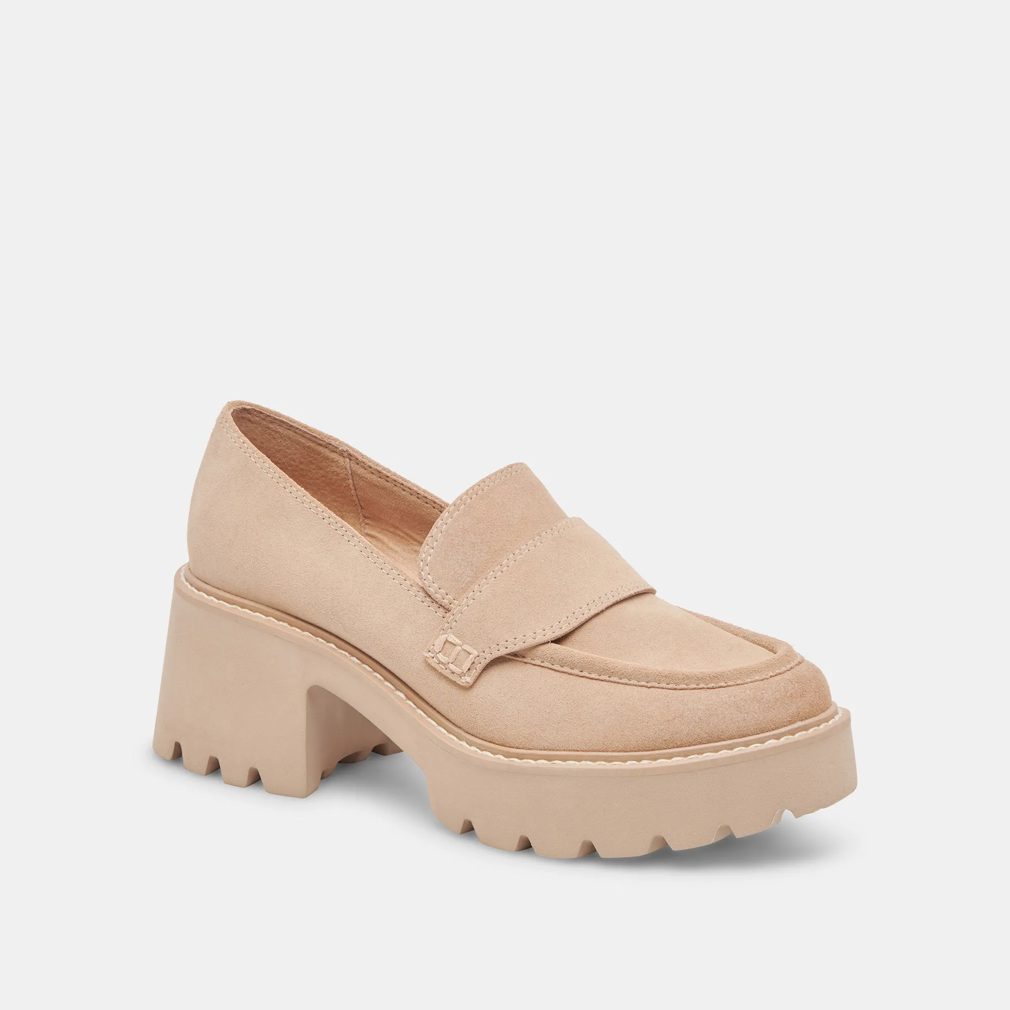 HALONA LOAFERS DUNE SUEDE