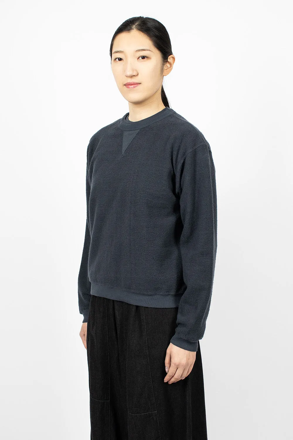 Hina Crew Neck Sweatshirt Sea Storm