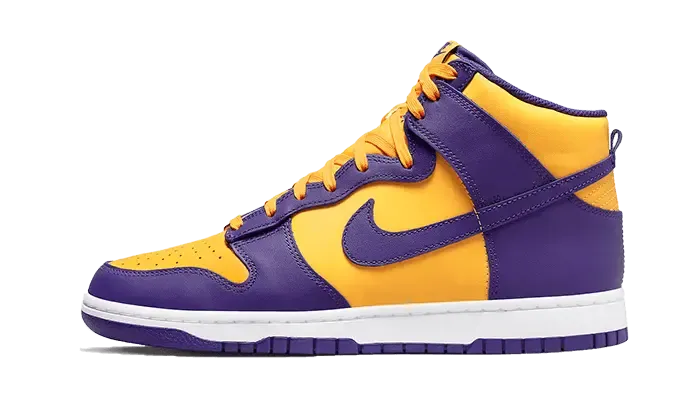 Nike Dunk High Lakers