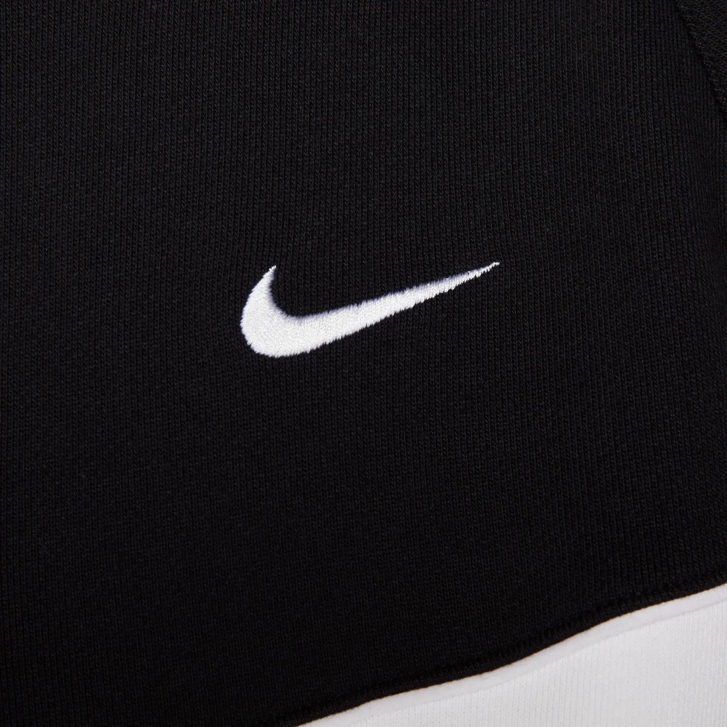 Nike Hoodie Swoosh Black - White