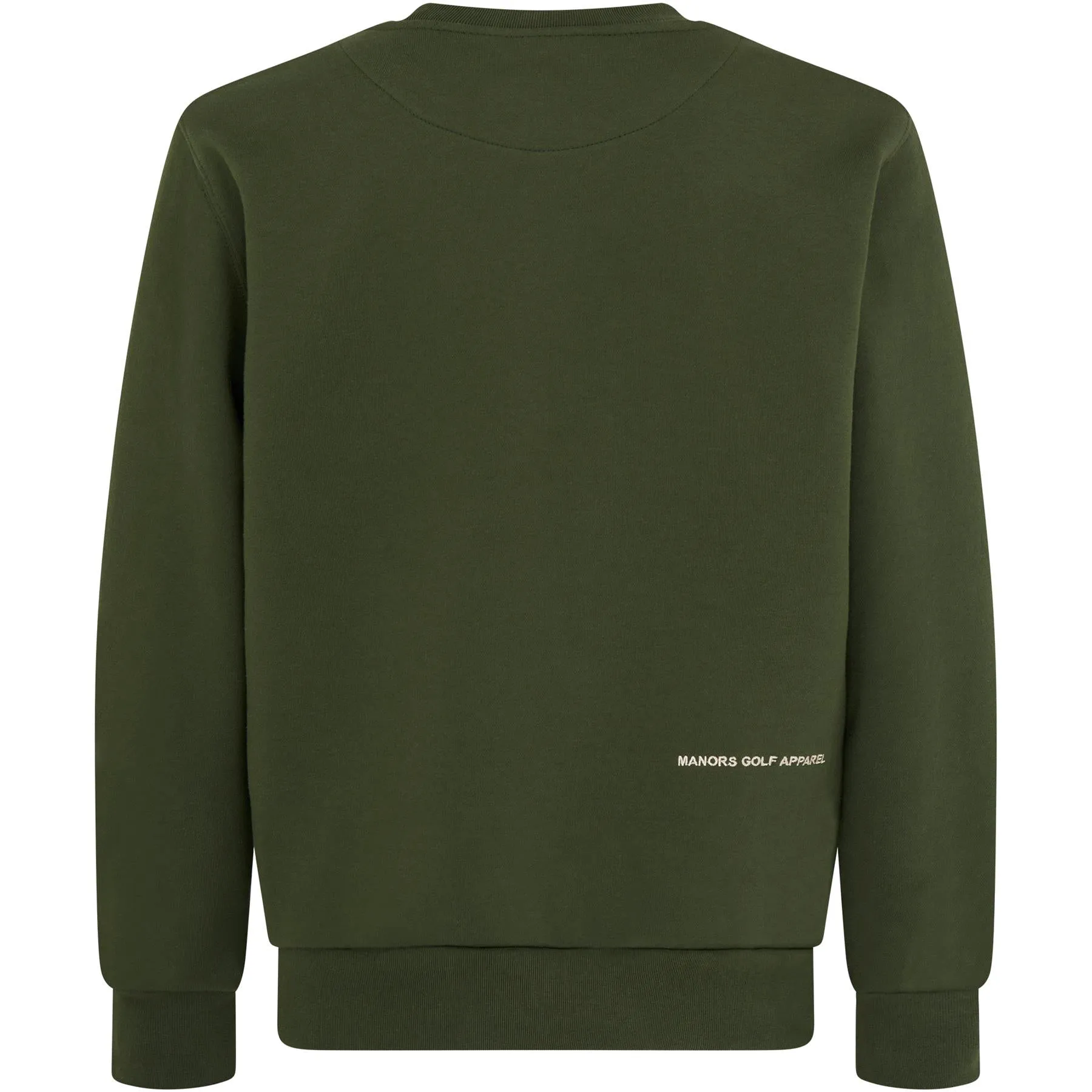 Organic Cotton Course Pullover Sweatshirt Green - SS24