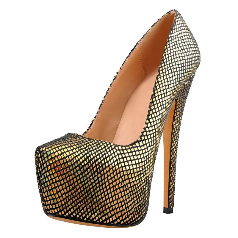 Pumps Queen Remina (Gold)