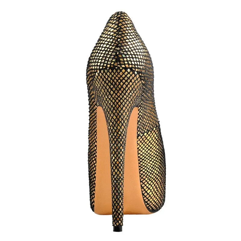 Pumps Queen Remina (Gold)