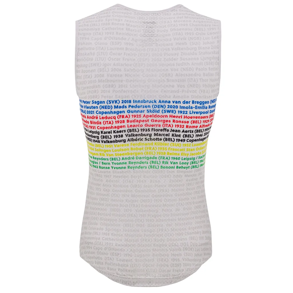 Santini UCI Official World Champion Baselayer - Print