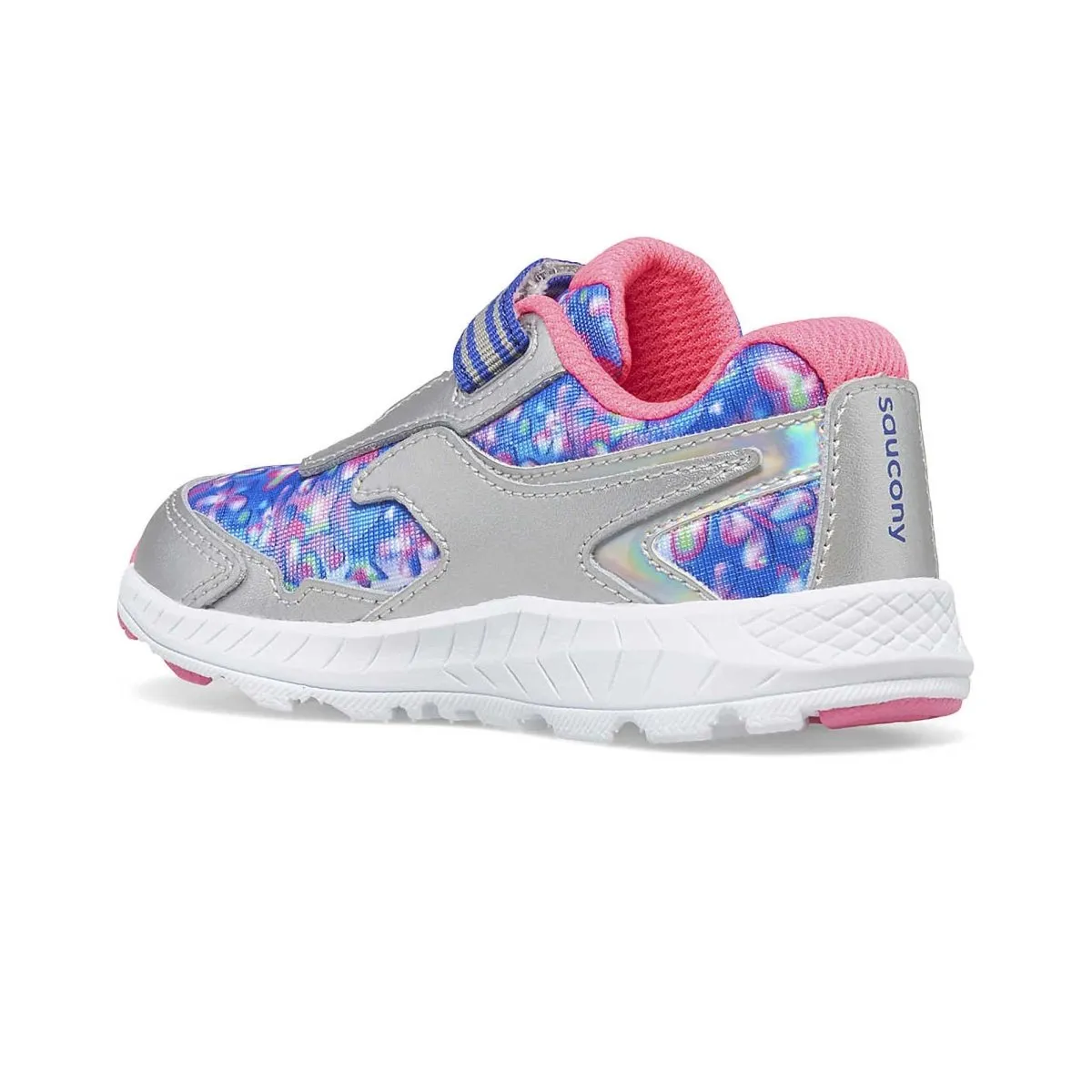 Saucony Toddler's Ride 10 Silver/Pink