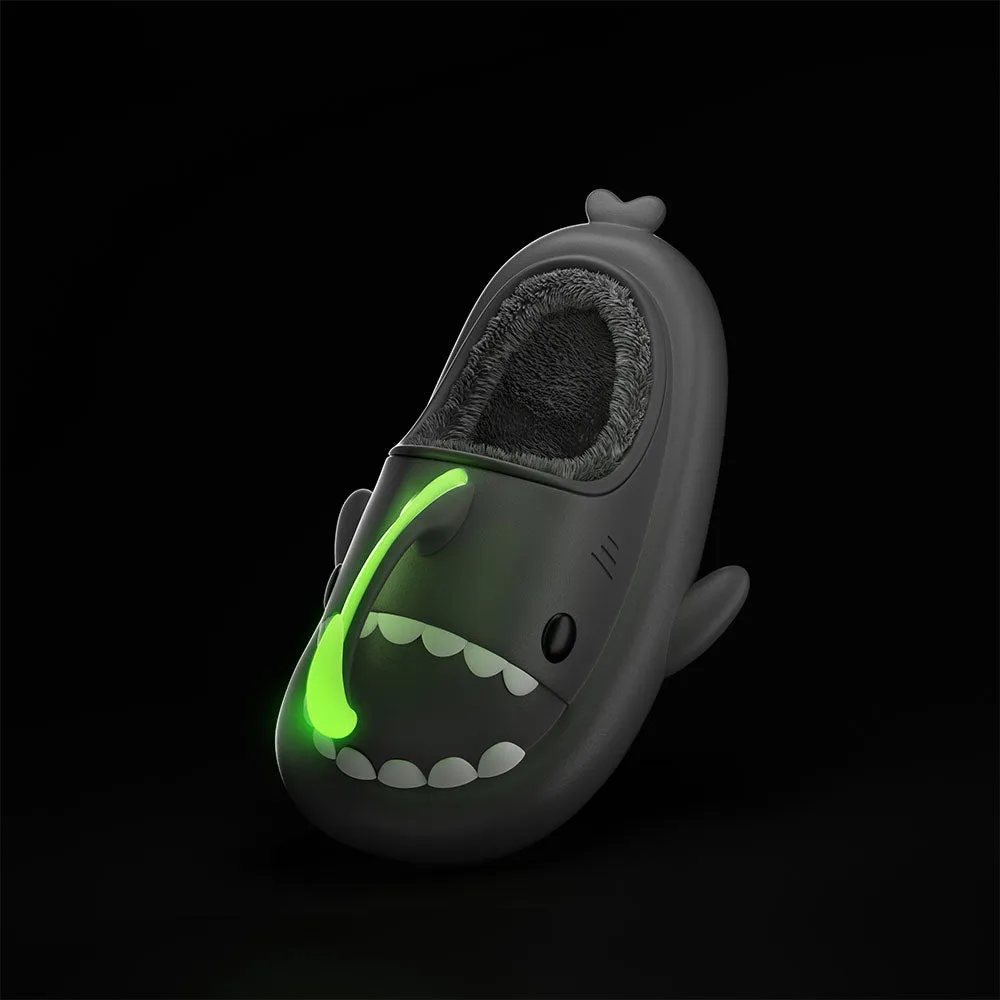 Sharkicks Basic - Winter Anglerfish Heel-open Shark Slippers