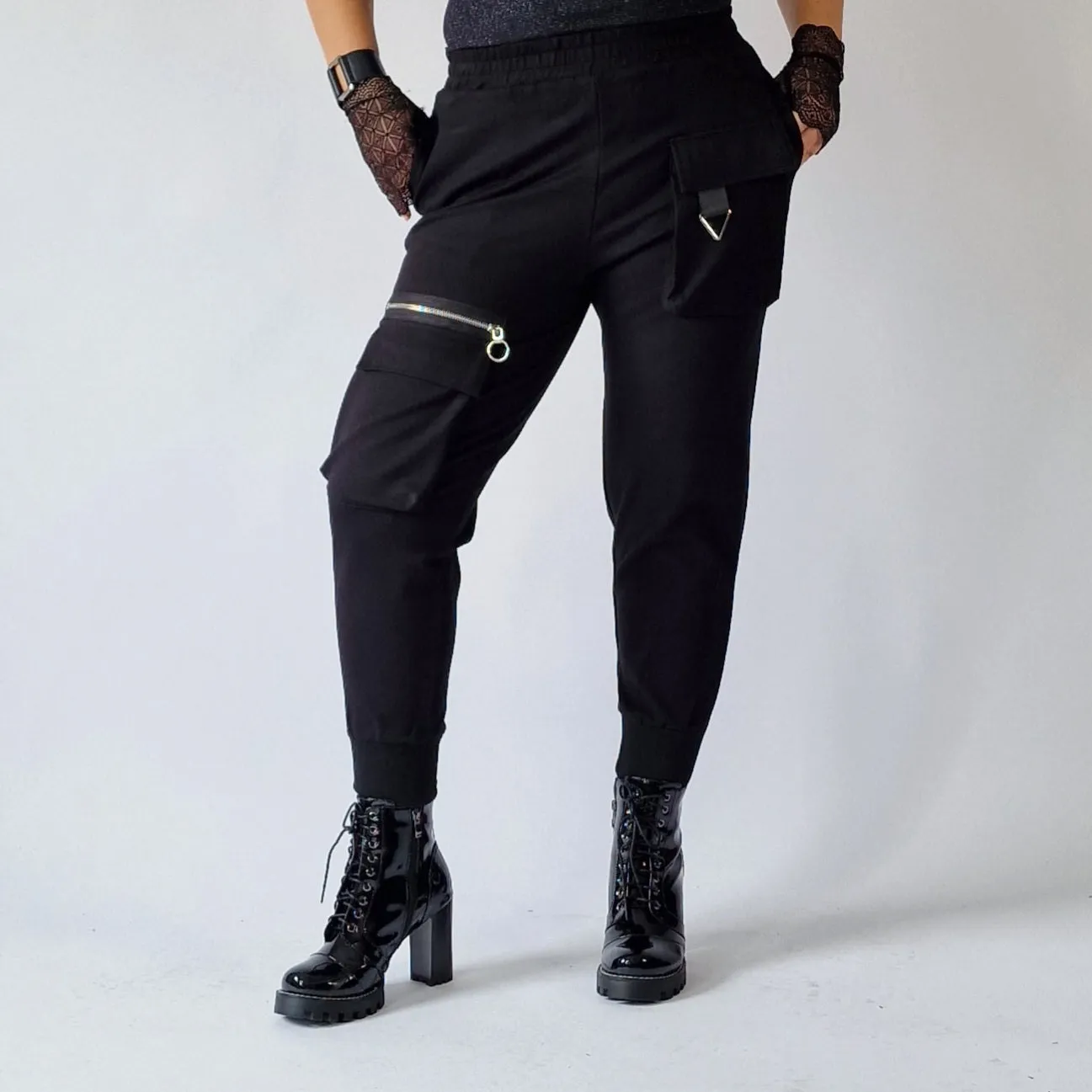 Simple Moderne Street Punk Trousers