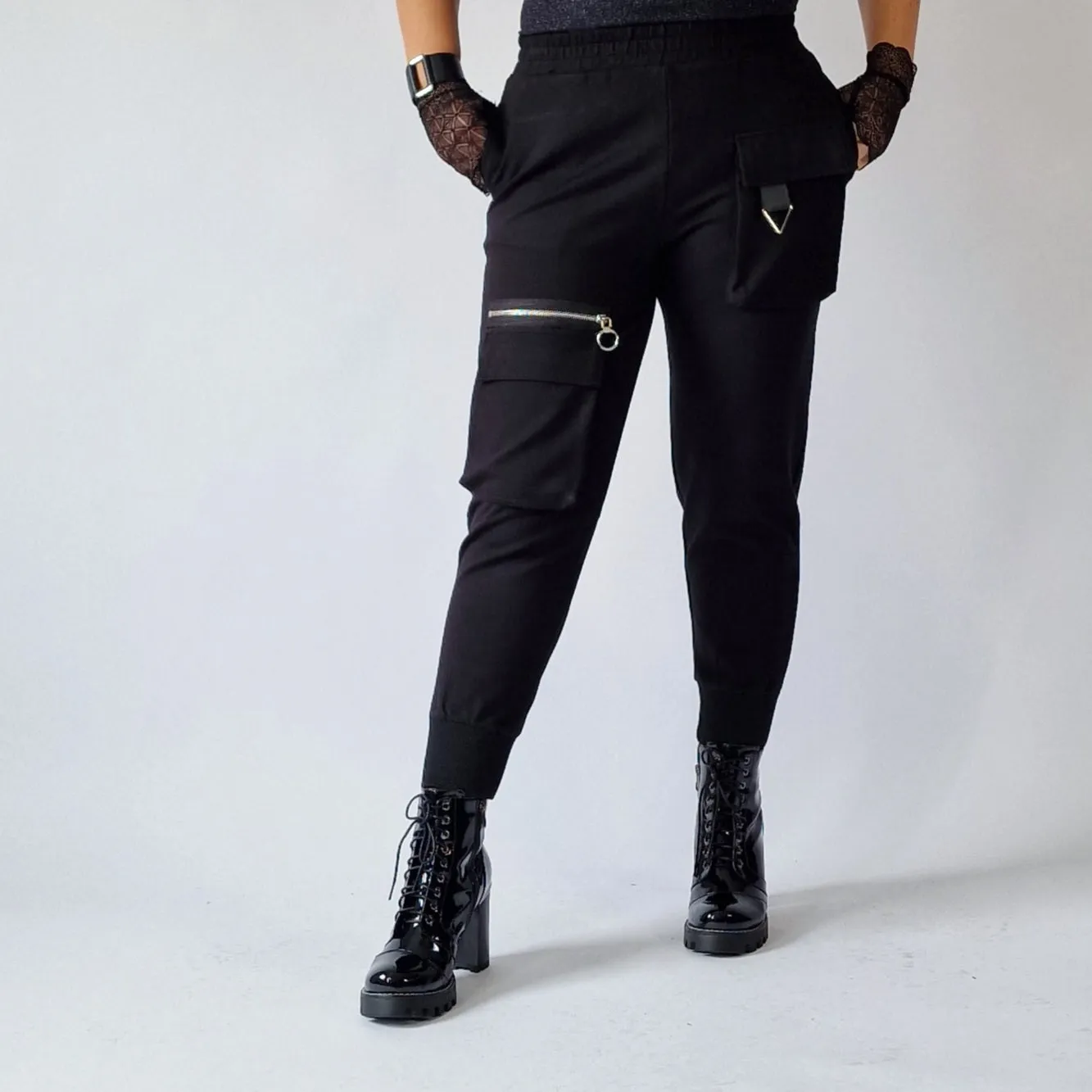 Simple Moderne Street Punk Trousers