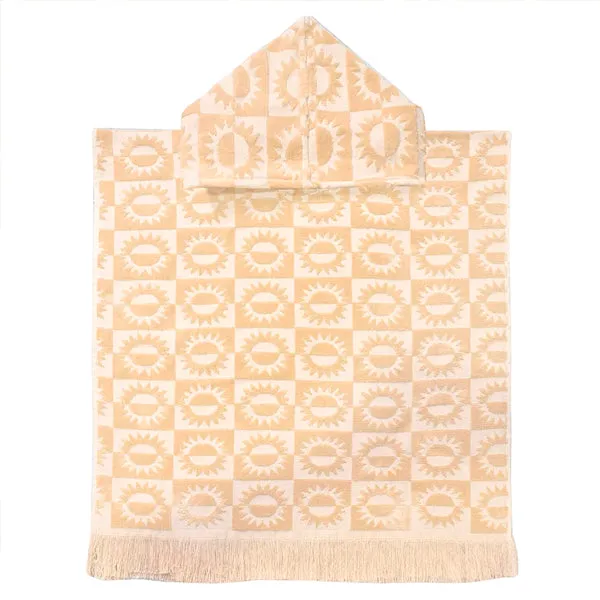 Sola Kids Poncho - Peach (60 x 120cm)