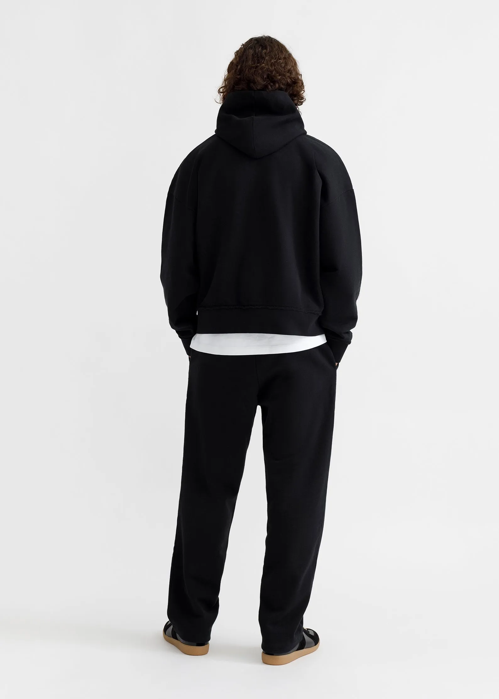 Straight Sweatpants - Black