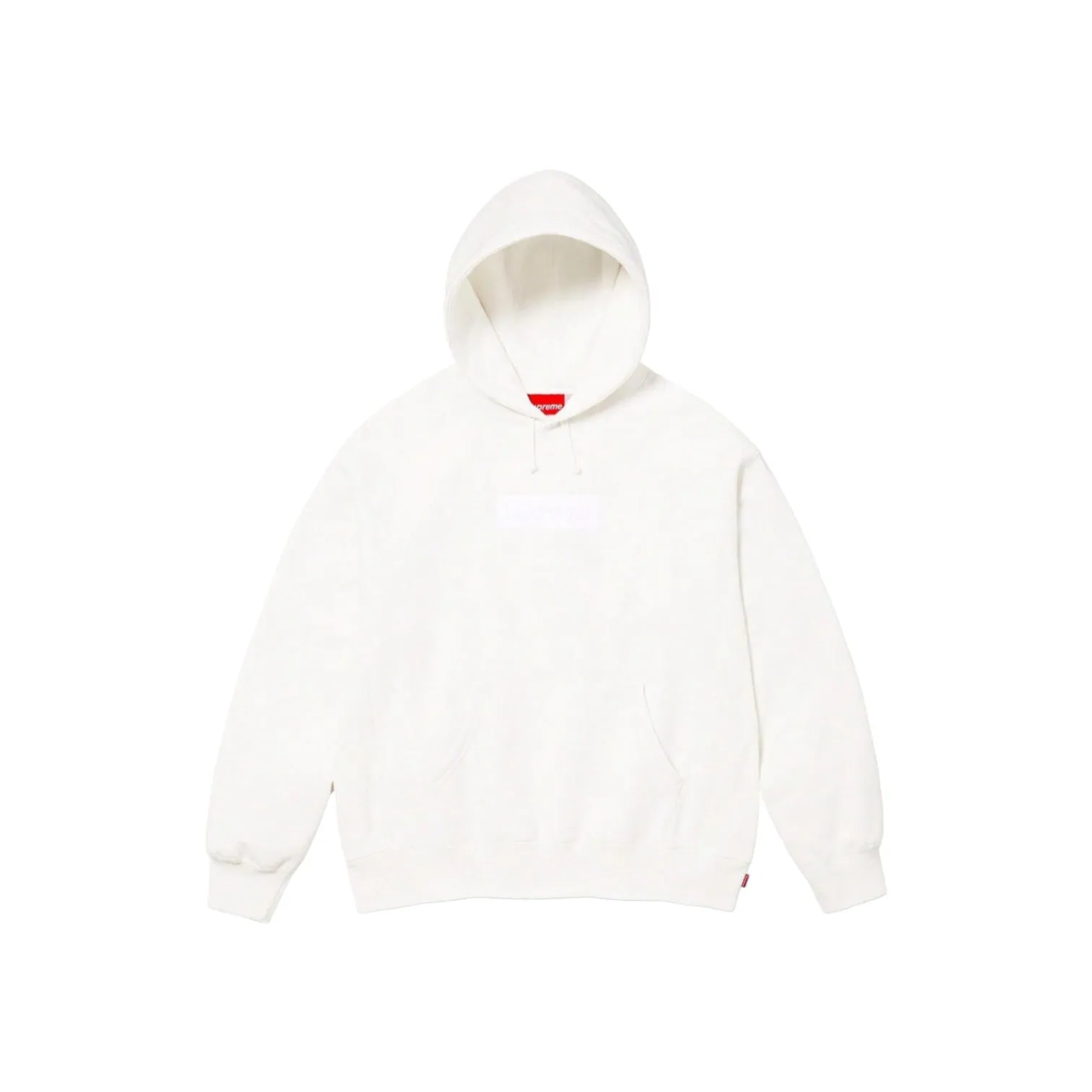 Supreme Box Logo Hooded Sweatshirt White