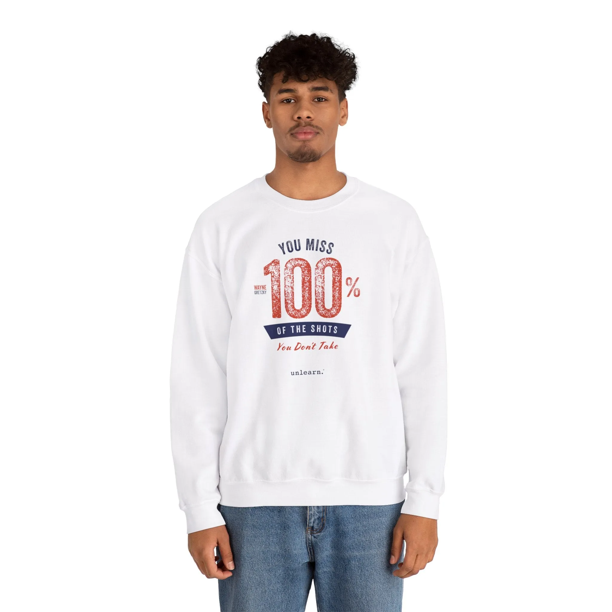 Take The Shot - Relaxed Fit Crewneck Sweatshirt