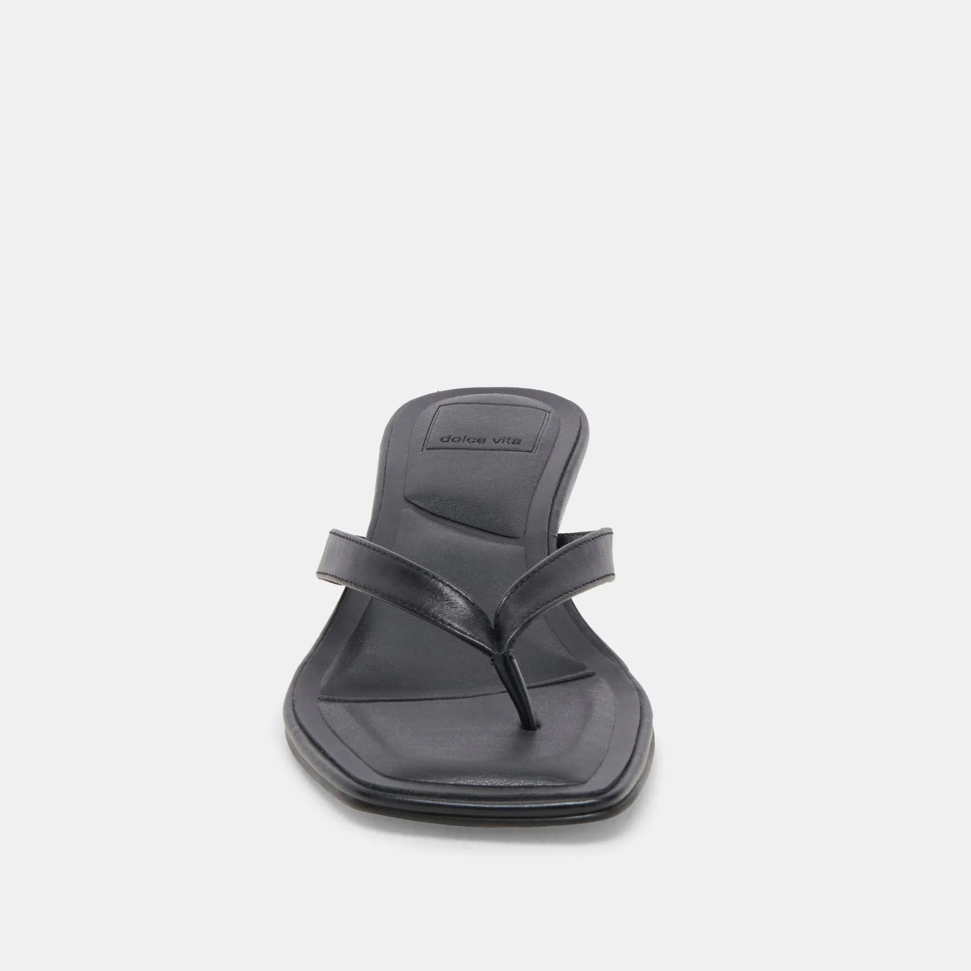 TASIAH SANDALS BLACK LEATHER