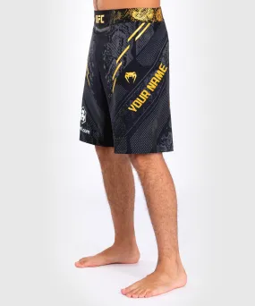 UFC Adrenaline by Venum Personalized Authentic Fight Night Men's Fight Short - Long Fit  - Champion