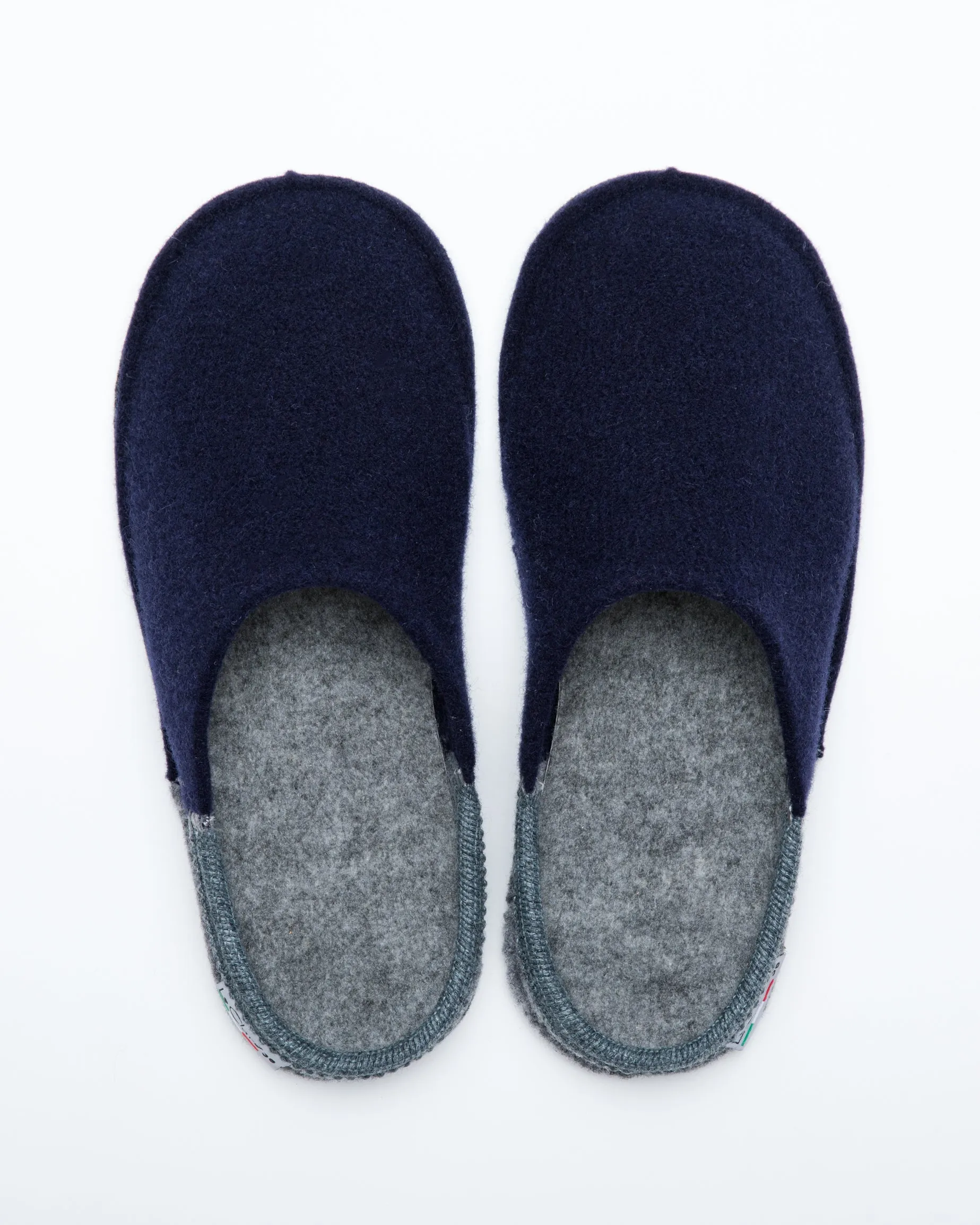 Women's Nuvola Bico Wool Slipper Navy