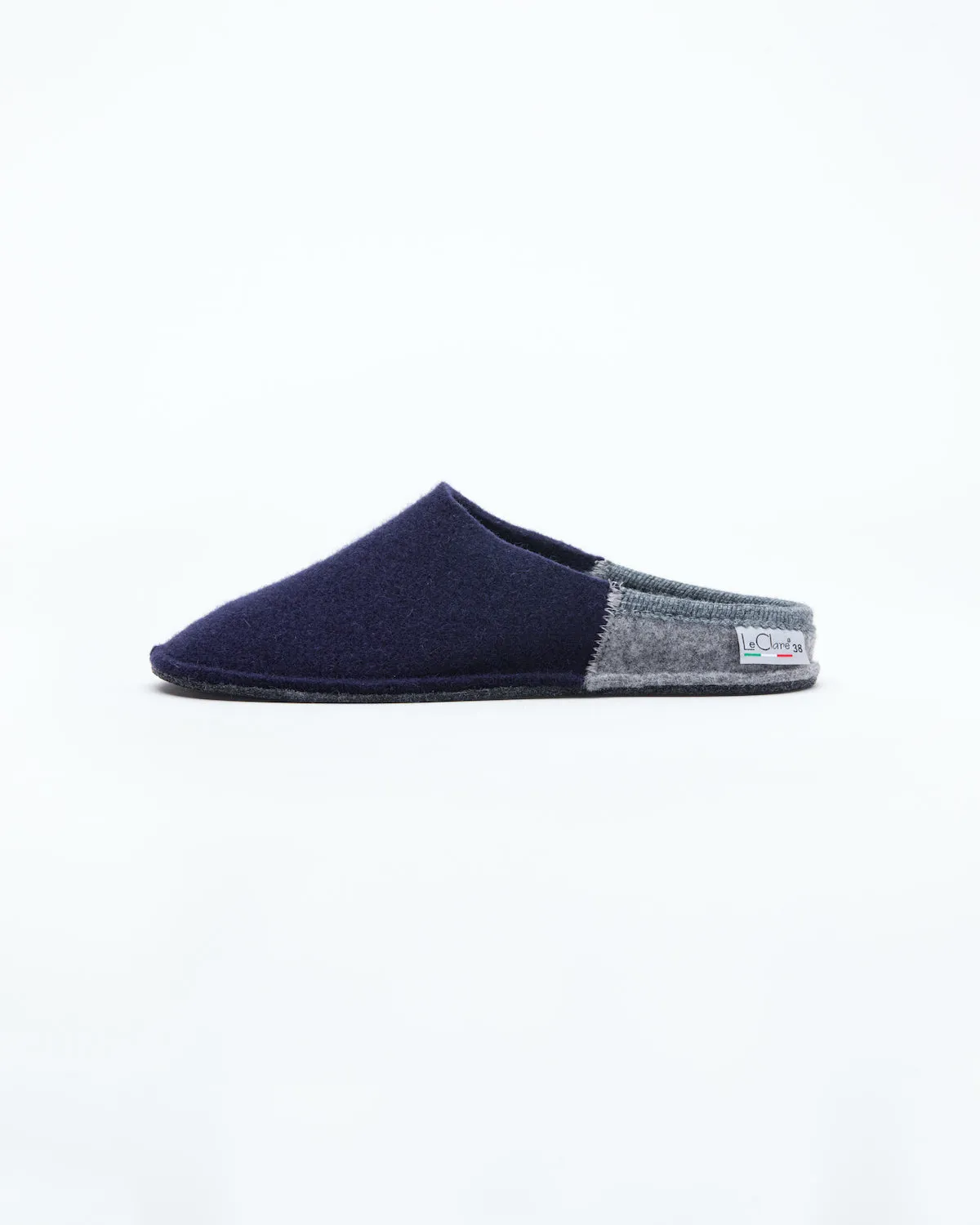 Women's Nuvola Bico Wool Slipper Navy