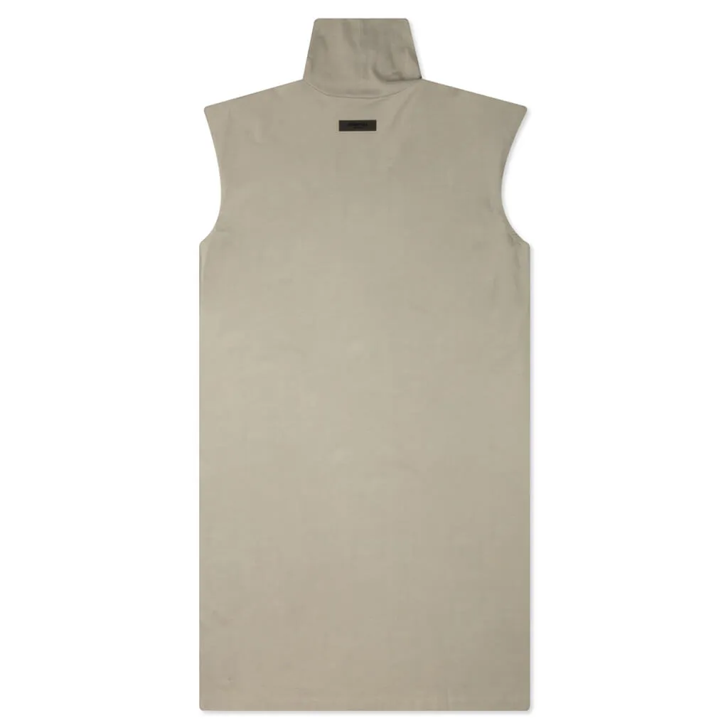 Women's Sleeveless Dress - Seal